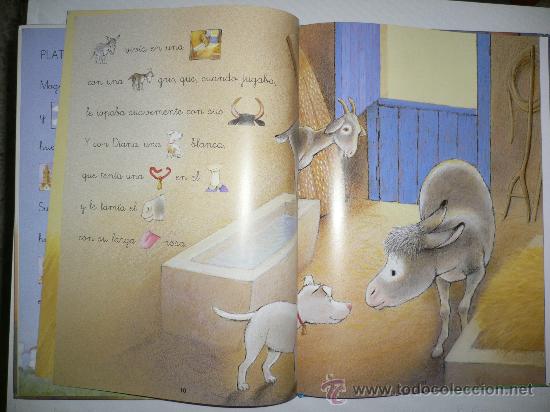 Libros de segunda mano: PLATERO Y JUAN RAM&Oacute;N LIBRO CON PICTOGRAMAS - Foto 3