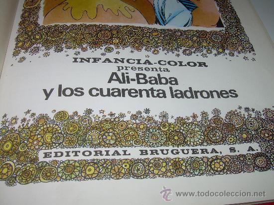 Libros de segunda mano: ALI -  BABA Y LOS CUARENTA LADRONES......EDITORIAL BRUGUERA...1970 - Foto 4