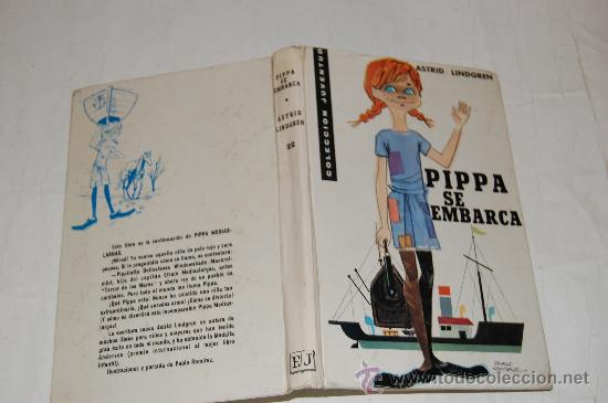 Libros de segunda mano: Pippa se embarca.  ASTRID LINDGREN.RM52130 - Foto 1