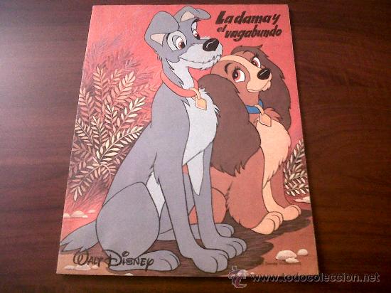 Libros de segunda mano: CUENTO DISNEY DE LA COLECCION CUENTOS MAGICOS-LA DAMA Y EL VAGABUNDO-EDITORIAL MAVES 1981-N&ordm; 7