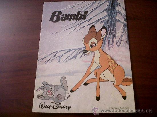 Libros de segunda mano: CUENTO DISNEY DE LA COLECCION CUENTOS MAGICOS N&ordm;2 BAMBI-EDITORIAL MAVES 1981-