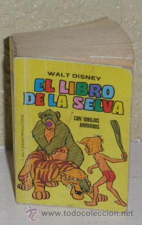 Libros de segunda mano: MINI LIBRO -EL LIBRO DE LA SELVA