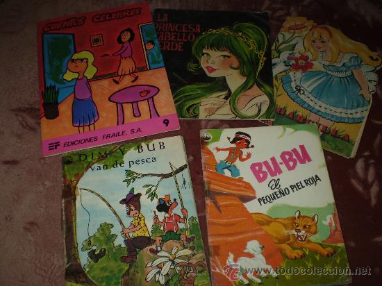 Second hand books: Lote de 5 cuentos infantiles, desde 1964