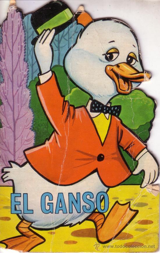Libros de segunda mano: CUENTOS TROQUELADOS PEQUE&Ntilde;O ZOO - EL GANSO