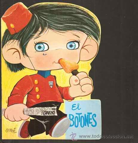 Libros de segunda mano: EL BOTONES - VILMAR 1960? - CUENTO TROQUELADO - Foto 1