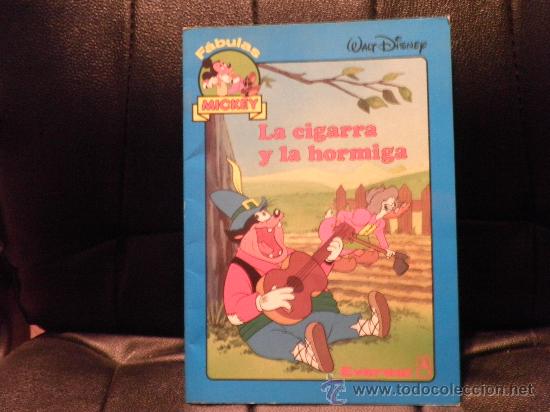 Libri di seconda mano: FABULAS MICKEY,   LA CIGARRA Y LA HORMIGA