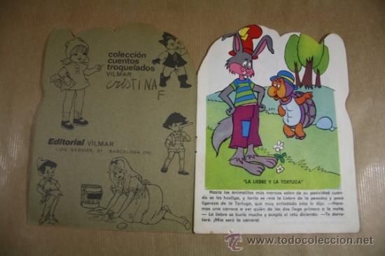 Libros de segunda mano: Cuento Troquelado Infantil - La Liebre y la Tortuga - Editorial Vilmar - Foto 3
