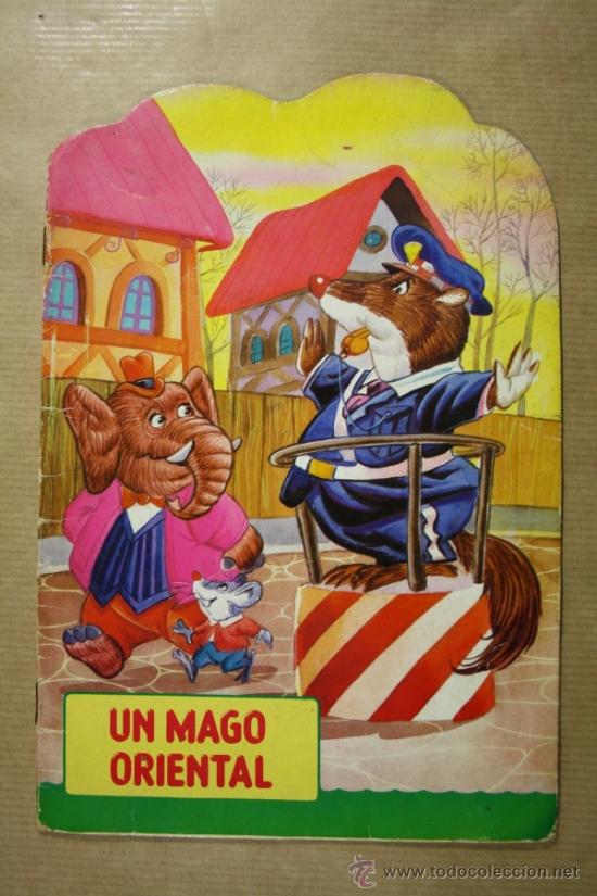 Libros de segunda mano: Cuento Troquelado Infantil  Serie Animalitos Numero 8 Un mago Oriental - 1989 Gr&aacute;ficas Cobas
