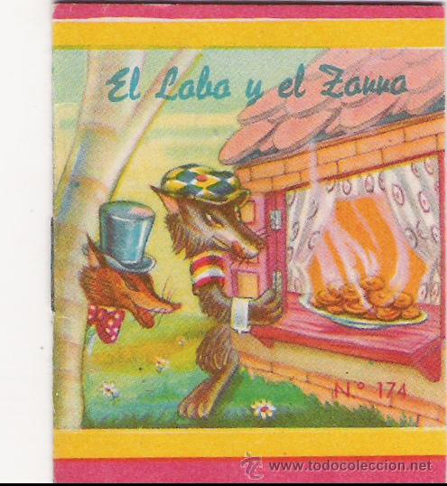 Second hand books: CUENTITOS FHER - EL LOBO Y EL ZORRO - A&Ntilde;O 1957