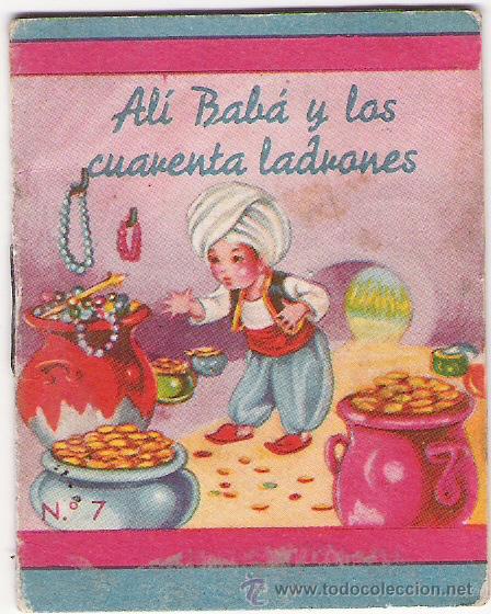 Libros de segunda mano: CUENTITOS FHER - ALI BABA Y LOS CUARENTA LADRONES - Foto 1