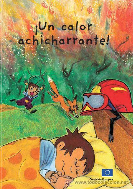Libros de segunda mano: Cuento infantil &iexcl;Un calor achicharrante!.Nuevo. - Foto 1