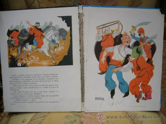 Libros de segunda mano: &rdquo;ALI BABA Y LOS CUARENTA LADRONES&rdquo;. 1&ordf; EDICION 1.964. - Foto 3