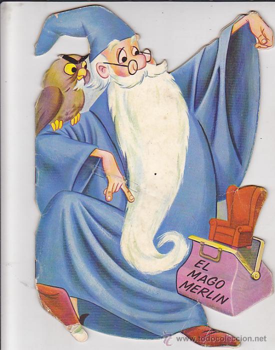 Libros de segunda mano: CUENTO TROQUELADO EL MAGO MERLIN EDITORIAL EDIGRAF - Foto 1