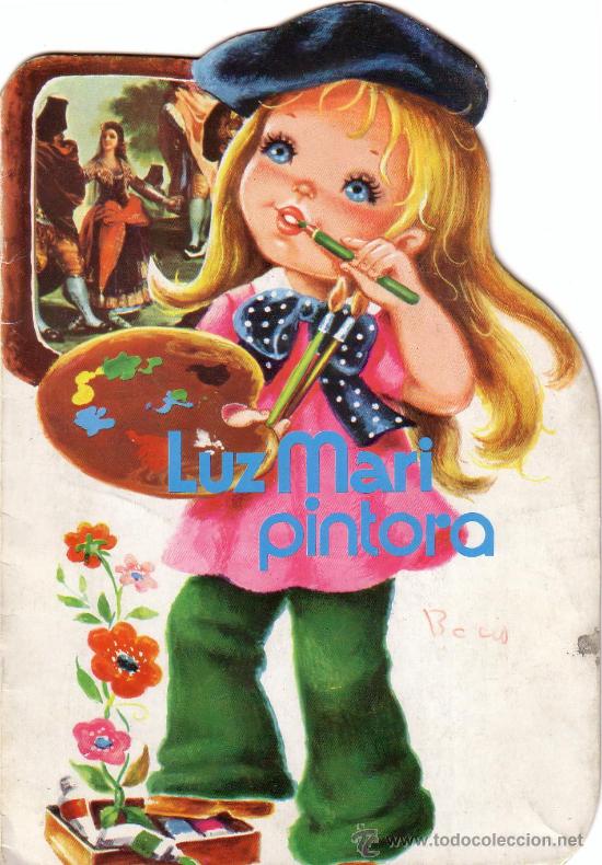 Libros de segunda mano: CUENTOS TROQUELADOS LUZ MARI ...PINTORA CUENTOS TROQUELADOS