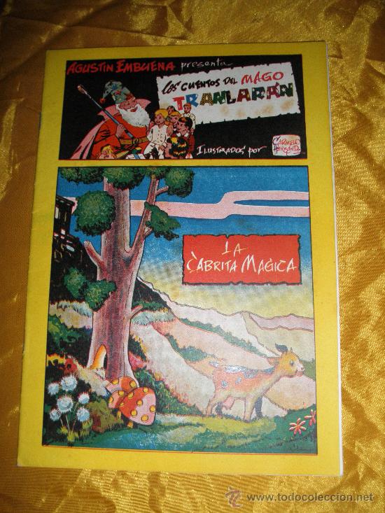 Gebrauchte B&uuml;cher: LOS CUENTOS DEL MAGO TRANLARAN : LA CABRITA MAGICA. EDITORIAL LECAROZ. ILUST. CARMELO HERNANDEZ. *