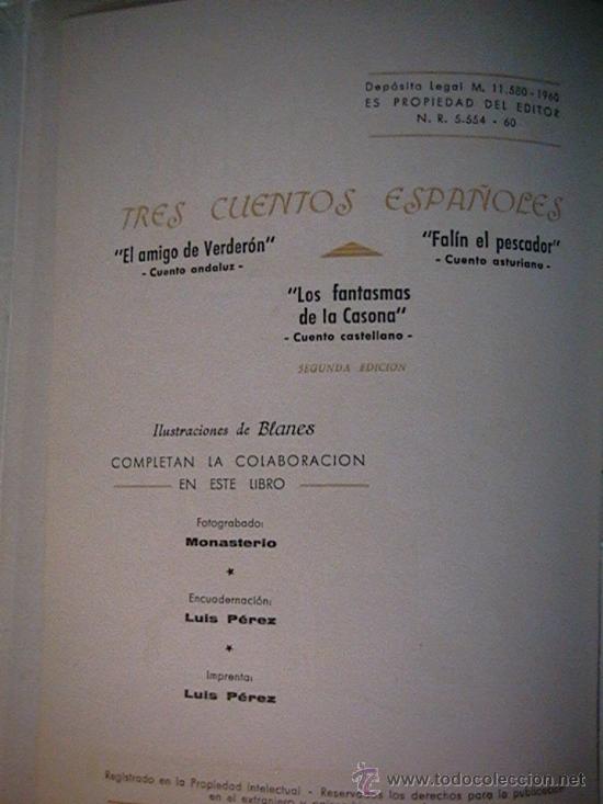 Libros de segunda mano: antiguo libro de cuentos Pedro Collado - Foto 2