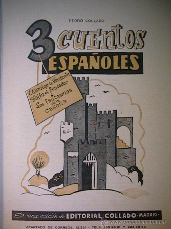 Libros de segunda mano: antiguo libro de cuentos Pedro Collado - Foto 3