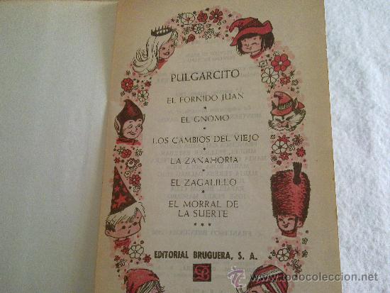 Libros de segunda mano: LIBRO DE PULGARCITO EDICITORIAL BRUGUERA 1966 - Foto 3