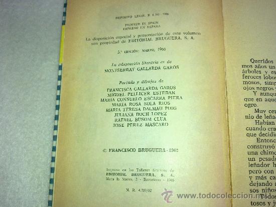 Libros de segunda mano: LIBRO DE PULGARCITO EDICITORIAL BRUGUERA 1966 - Foto 4