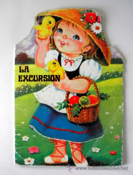 Libros de segunda mano: Cuento Troquelado * LA EXCURSION * COLECCION PIRULETA * EDITA ARTES GRAFICAS * PAMPLONA