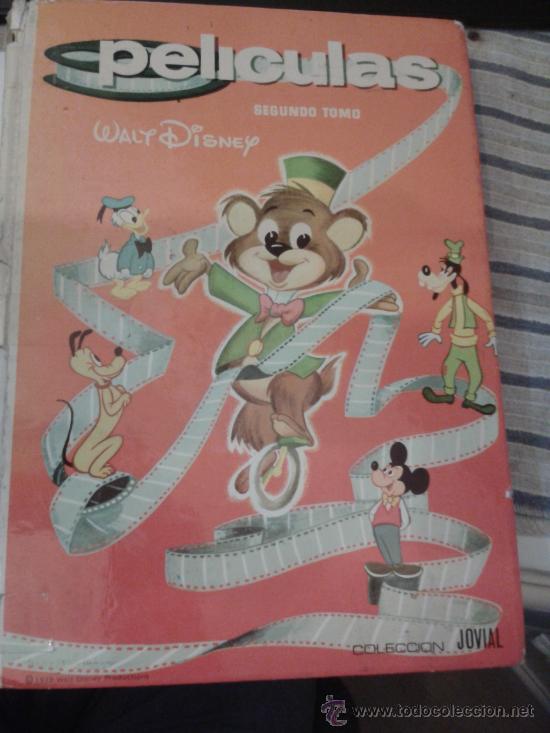 Libros de segunda mano: PELICULAS WALT DISNEY-COLECCION JOVIAL ERSA II -1978
