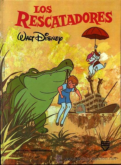 Libros de segunda mano: cuento LOS RESCATADORES WALT DISNEY oferta solo hoy