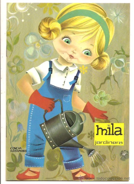 Libros de segunda mano: MILA JARDINERA - MAR&Iacute;A BLANCA-GIL &ndash; ILUSTRADO POR CONCHA MATAMOROS