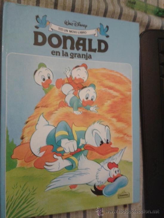 Libros de segunda mano: DONALD EN LA GRANJA  (MOVI-LIBRO) - Foto 1