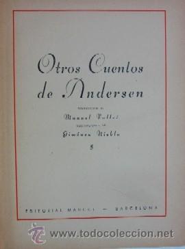 Libros de segunda mano: OTROS CUENTOS DE ANDERSEN - Foto 2