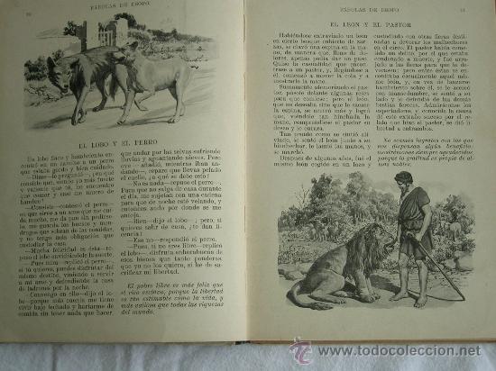 Libros de segunda mano: FABULAS DE ESOPO DE 1925 - Foto 3