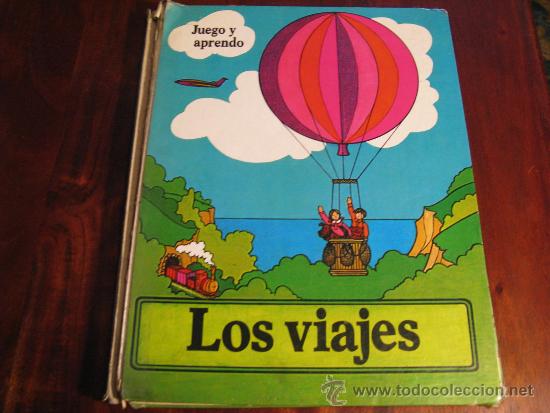 Libros de segunda mano: JUEGO Y APRENDO.- LOS VIAJES - Foto 1
