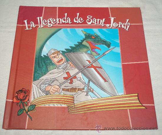 Libros de segunda mano: cuento en catalan La llegenda de Sant Jordi - Foto 1