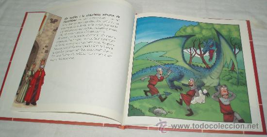 Libros de segunda mano: cuento en catalan La llegenda de Sant Jordi - Foto 2