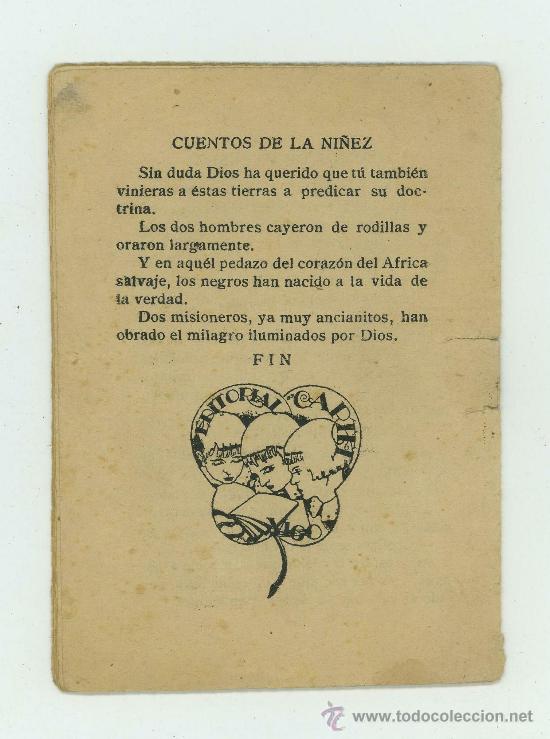 Libros de segunda mano: CUENTOS DE LA NI&Ntilde;EZ - EL MISIONERO Y LAS BOTAS DE CIEN LEGUAS. - Foto 2