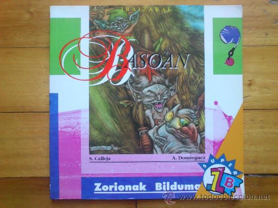 Libros de segunda mano: BASOAN - ZORIONAK BILDUMA - S. CALLEJA A. DOM&Iacute;NGUEZ - IBAIZABAL ARGITALETXEA 1994
