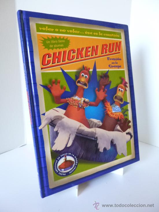 Libros de segunda mano: CHICKEN RUN.EVASI&Oacute;N EN LA GRANJA (NICK PARK). EDICIONES B, 2000. - Foto 1