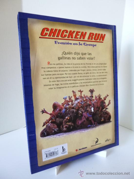 Libros de segunda mano: CHICKEN RUN.EVASI&Oacute;N EN LA GRANJA (NICK PARK). EDICIONES B, 2000. - Foto 2