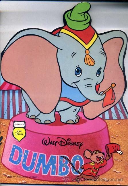 Libros de segunda mano: TROQUELADO DISNEY TORAY : DUMBO (1993) - Foto 1