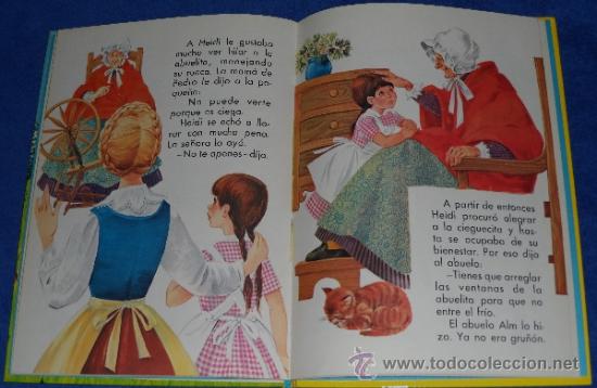 Libros de segunda mano: Heidi - Colecci&oacute;n Esmeralda - fher (1975) &iexcl;Impecable! - Foto 5