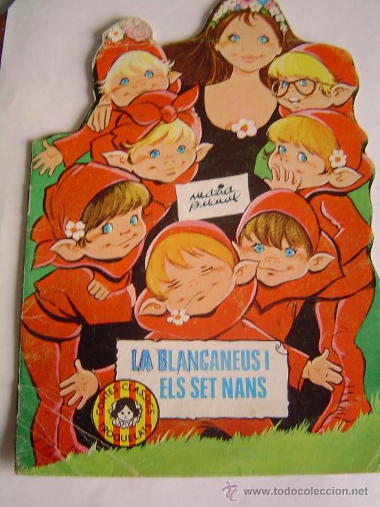 Libros de segunda mano: Cuento en catal&aacute;, La Blancaneus i els set nans. - Foto 1