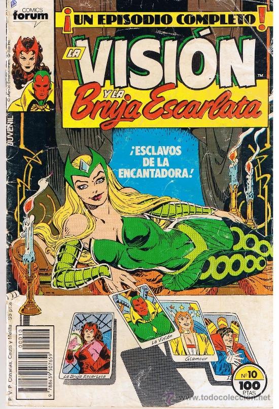Libros de segunda mano: LA VISION Y LA BRUJA ESCARLATA. NUMERO 10. FORUM - Foto 1