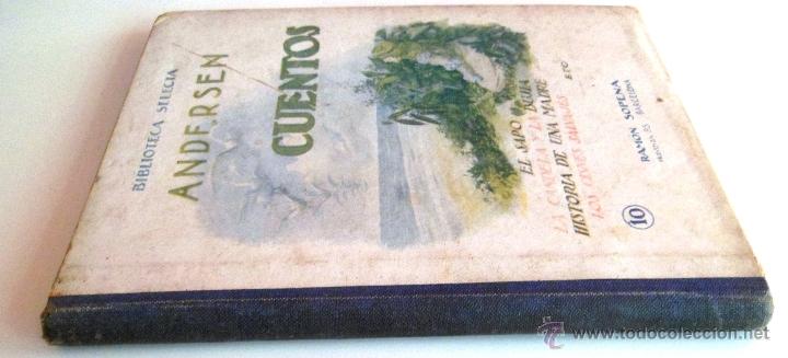 Libros de segunda mano: ANDERSEN. CUENTOS. BIBLIOTECA SELECTA. RAM&Oacute;N SOPENA.(1943) - Foto 14