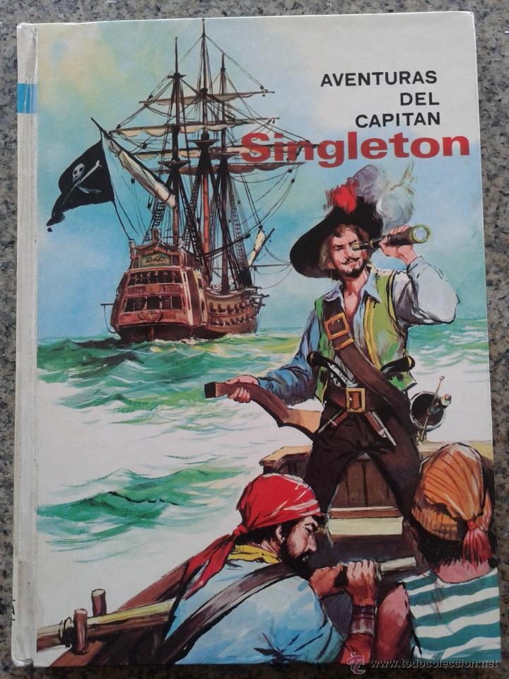 Libros de segunda mano: AVENTURAS DEL CAPITAN SINGLETON -- COLECCION AMABLE -- N&ordm; 19 -- 1974 - Foto 1