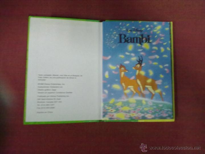 Libros de segunda mano: WALT DISNEY BAMBI BRIMAR 1998 - Foto 2
