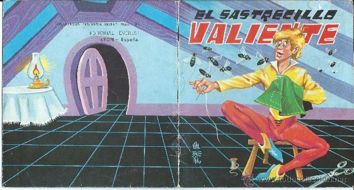 Libros de segunda mano: CUENTO EL SASTRECILLO VALIENTE COLECCION COMETA ROJA N&ordm; 23 - EVEREST - Foto 1