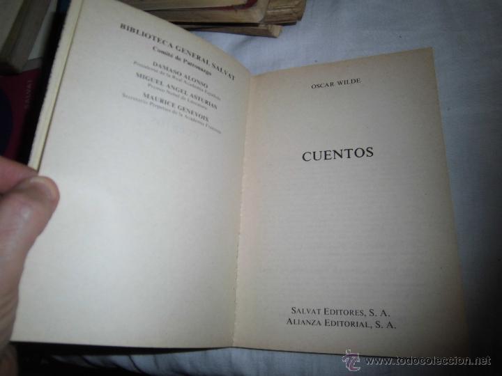 Libros de segunda mano: CUENTOS OSCAR WILDE - Foto 2