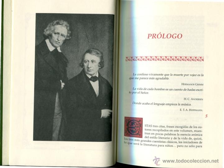 Libros de segunda mano: Grimm, Hoffmann, Andersen: Selecci&oacute;n de cuentos - Foto 2