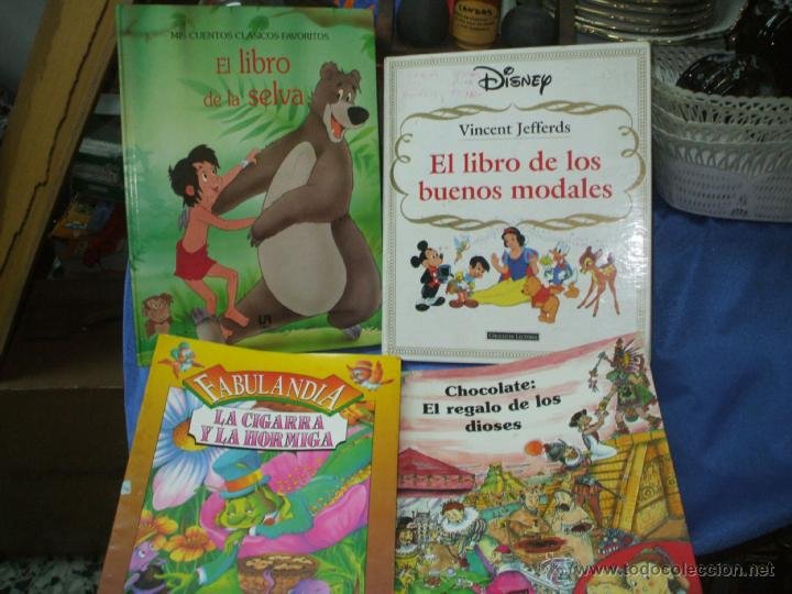 4148. lote de 4 libros de cuentos infantiles. a - Compra venta en  todocoleccion