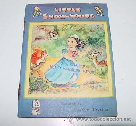Gebrauchte B&uuml;cher: ANTIGUO CUENTO INGLES - PEQUE&Ntilde;A BLANCA NIEVES - LITTLE SNOW WHITE - PICTURED BY EVELY MORRIS - A FAT