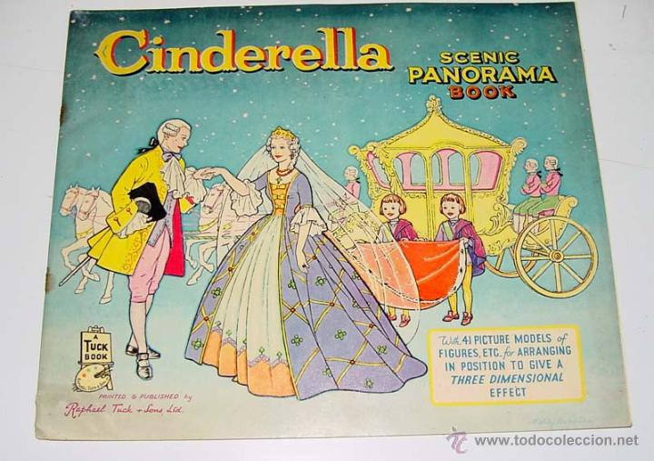 cinderella - scenic panorama book - with 41 pic - Comprar Libros de